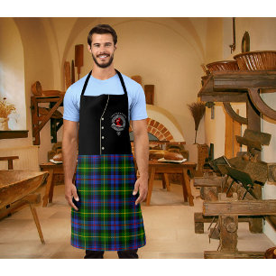 Farquharson Clan Badge & Tartan Kilt Schort