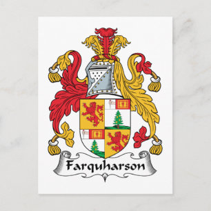 Farquharson Family Crest Briefkaart
