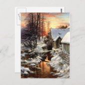 Farquharson - Stilte van de sneeuw Briefkaart (Voorkant / Achterkant)