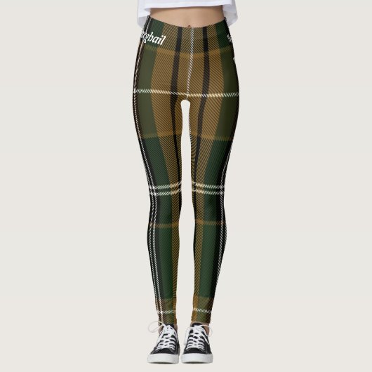 Farrell Clan d'Irlande Leggings personnalisable (Devant)
