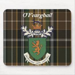 Farrell Clan van het Ierse wapenschild Mousepad Muismat