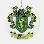 Farrell Family Geneology Crest Ornament (Achterkant)