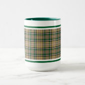 Farrell Tartan Pattern Tan Irish Pset Mok (Midden)