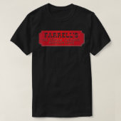 Farrell's Ice Cream Parlor  Retro T-shirt (Design voorkant)