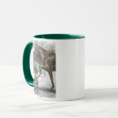 Farrier Blacksmith Shoeing Horse Mok (Voorkant links)