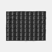 Farrier Extraordinaire Fleece Deken (Voorkant (Horizontaal))