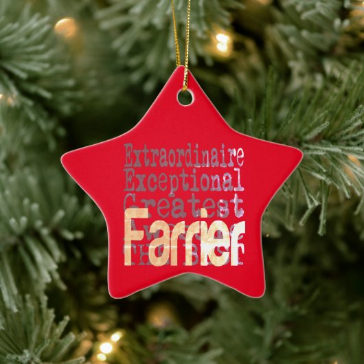 Farrier Extraordinaire Keramisch Ornament (Boom)