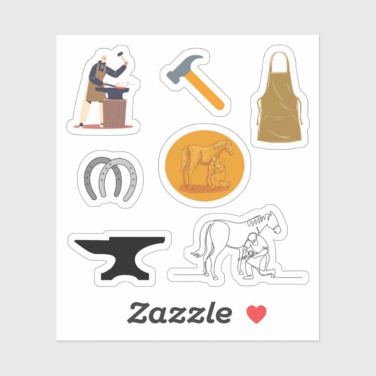 Farrier Stickers (Vel)