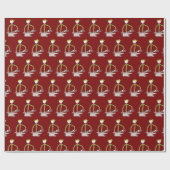 Farrier Stickman Cadeaupapier (Vlak)