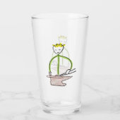 Farrier Stickman Glas (Achterkant)