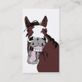 Farrier Trimmer Happy Horse Carte de visite (Dos)