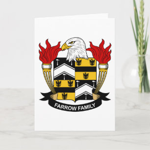 Farrow Family Crest Kaart