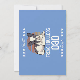 Fars Dag Hond Liefhebber Huisdier Eigenaar Franse  Feestdagenkaart