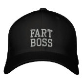 FART BOSS-pet Geborduurde Pet (Voorkant)