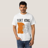 FART KING Funny DAD MENS T-shirts (Devant entier)
