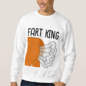 FART KING Funny DAD MENS T-shirts (Devant)