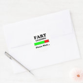 Fart Loading Gelieve te wachten Ronde Sticker (Envelop)