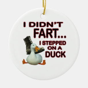 Fart niet keramisch ornament