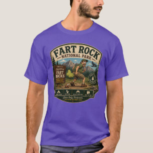 Fart Rock National Park Grappige Camping Humor T-shirt