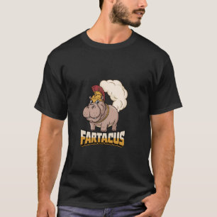 Fartacus Farting Hippo Farts T-shirt