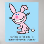 Farting is Fun Poster (Voorkant)