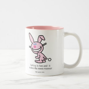 Farting is Fun Tweekleurige Koffiemok