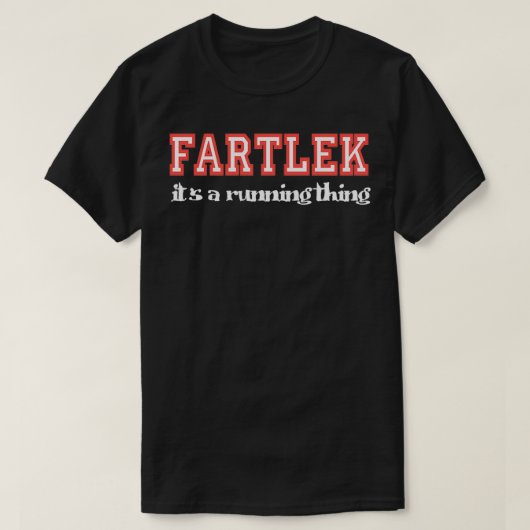 Fartlek lange hoes t-shirt (Design voorkant)