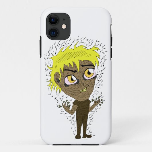 Farty Fingers Chibi Case-Mate iPhone Case (Achterkant)
