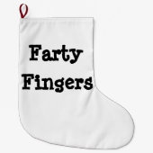 Farty Fingers Grote Kerstsok (Voorkant)