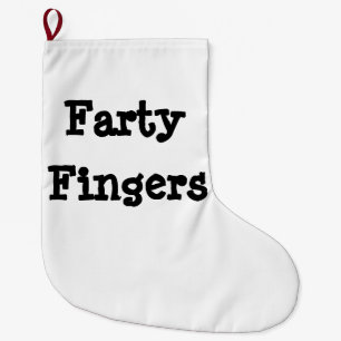 Farty Fingers Grote Kerstsok