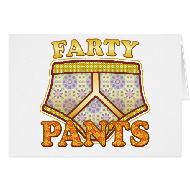 Farty Pants. (Voorkant Horizontaal)