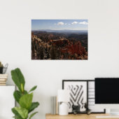 Farview Point in Bryce Canyon National Park Poster (Thuiskantoor)