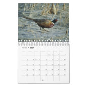 Fasane als Kalender (Jan 2027)