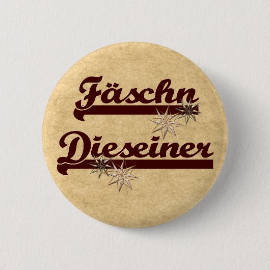 Fäschn Dieseiner Ronde Button 5,7 Cm (Voorkant)
