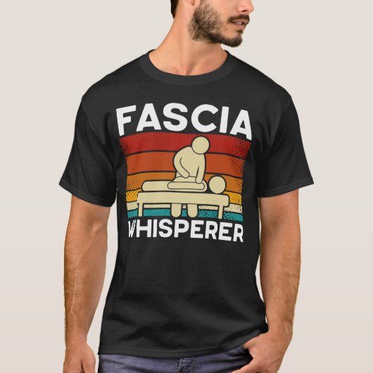 Fascia Whisperer Physical Therapist T-shirt (Voorkant)