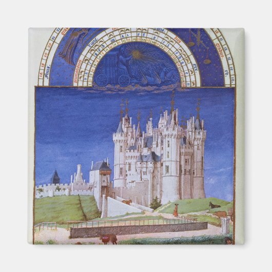 Fascimile of September: oogstdruiven Magneet (Voorkant)