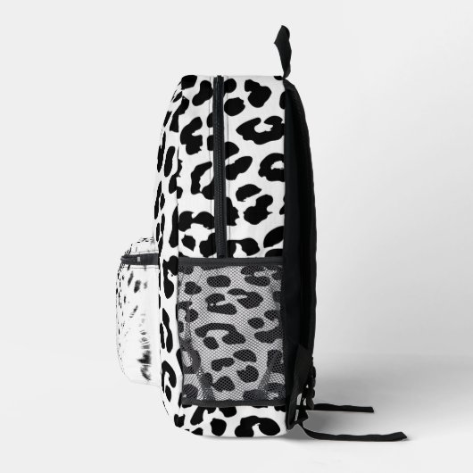 Fascinant sac à dos Feline-Empreinte de léopard (Droite)