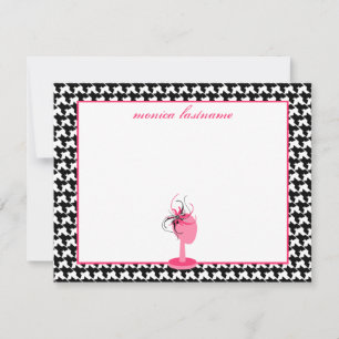 Fascinateur et Casquette Stand Houndstooth Cartes 