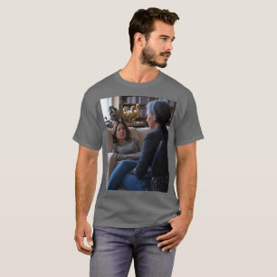 Fascination avec Canards hommes gris T-shirt