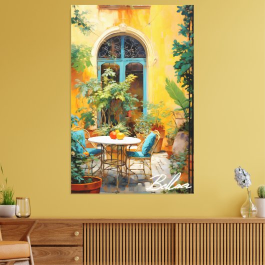 Fascination, by artist Bella Catza Canvas Afdruk (Insitu (Woonkamer))