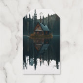 fascinerend landschap cadeaulabels (Achterkant)