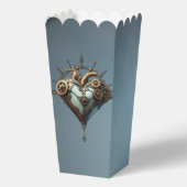 Fascinerend steampunk hart bedankdoosjes (Achterkant)