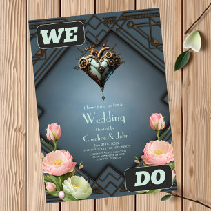 Fascinerend steampunk hart kaart