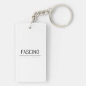 Fascino-Sleutelhanger Sleutelhanger (achterkant)
