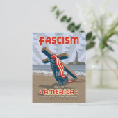 Fascisme Came Wrapped Briefkaart (Staand voorkant)