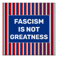 Fascisme is geen grootheid