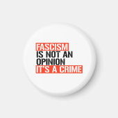 Fascisme is geen mening magneet (Voorkant)