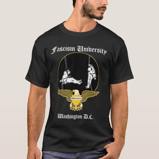 Fascisme University T-shirt (Voorkant)