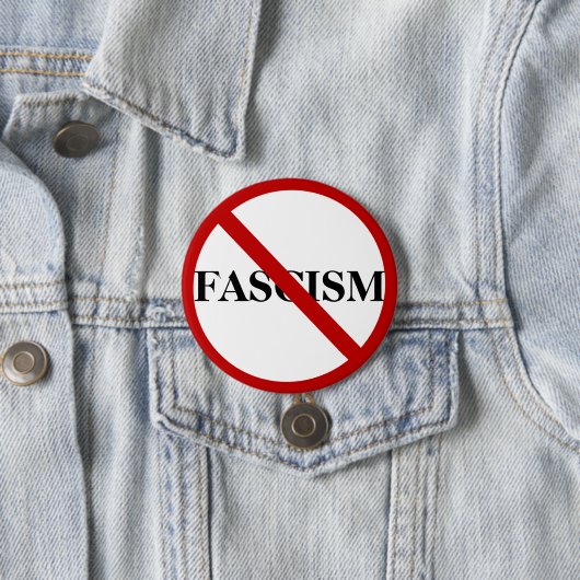Fascisme Warning Button (In situ)