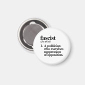 fascistische definitie magneet (Voorkant / Achterkant)